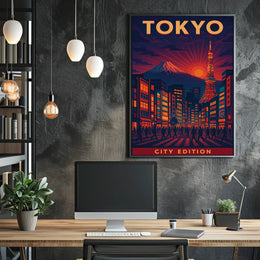 Tokyo City Edition Poster