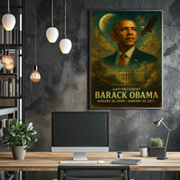 Barack Obama 44Th President Poster