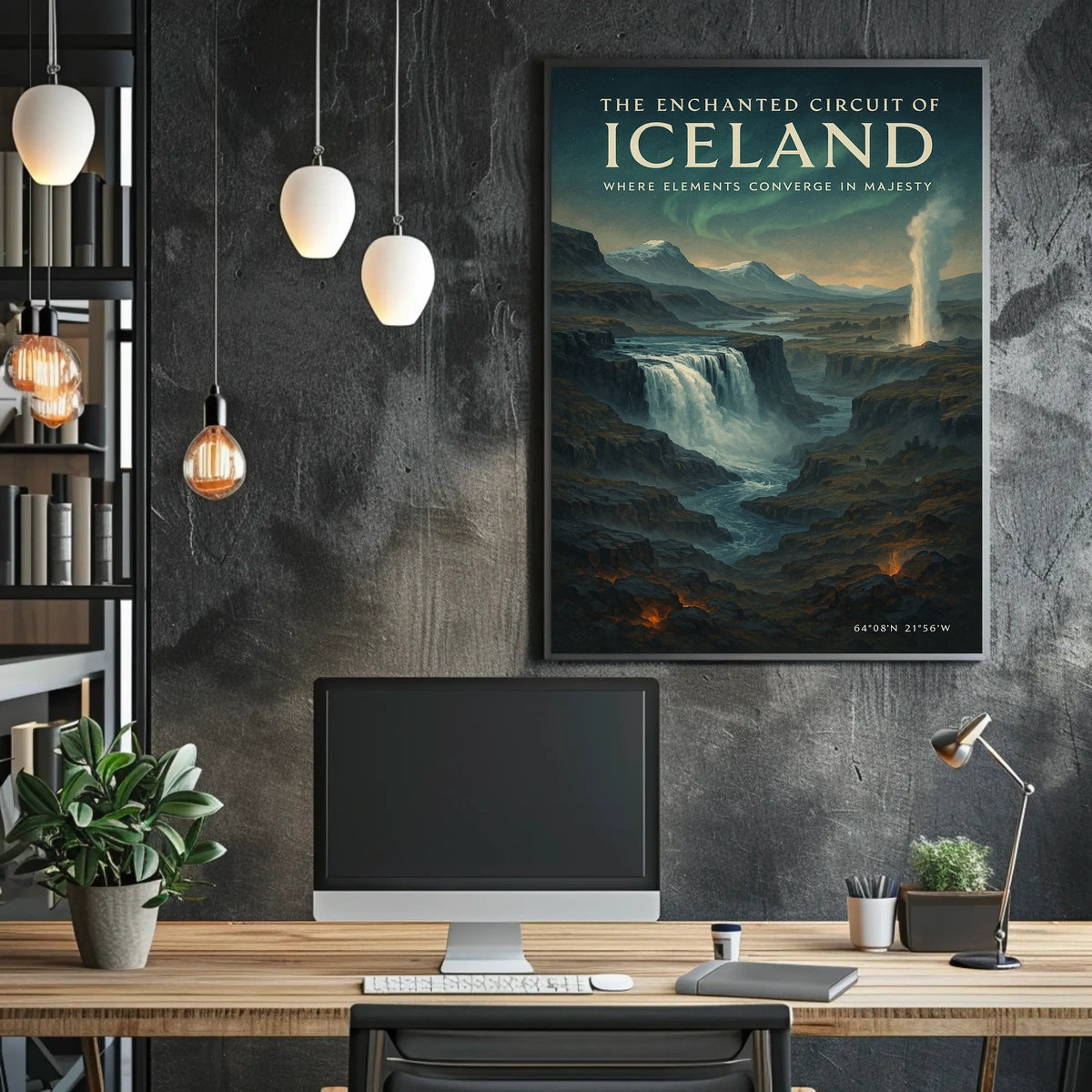 The Enchanted Circuit of Iceland Poster