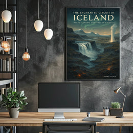The Enchanted Circuit of Iceland Poster