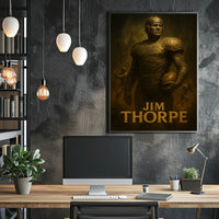 Jim Thorpe Athletic Legend Poster