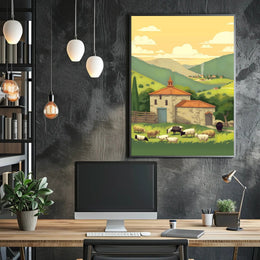 Pastoral Tranquility Poster