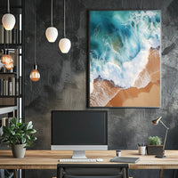 Ocean Waves Poster