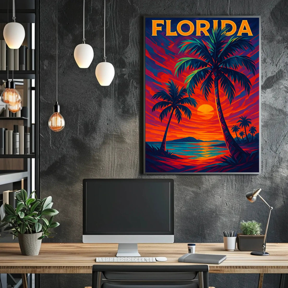Florida Sunset Poster