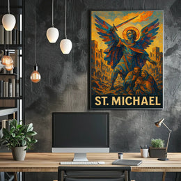St. Michael Protector and Warrior Poster