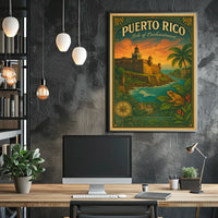 Puerto Rico Isle Of Enchantment Poster