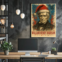 William Henry Harrison 9th President of the United States Christmas SeriesPoster