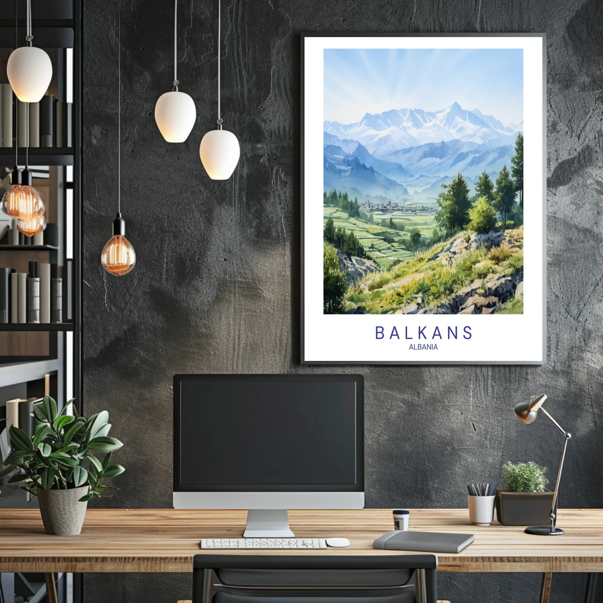 Scenic Beauty of the Balkans Poster PosterGoat