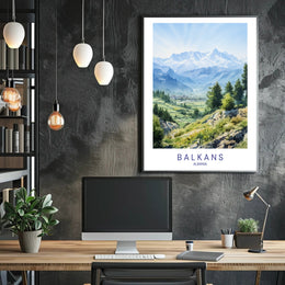 Scenic Beauty of the Balkans Poster PosterGoat