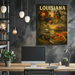 Louisiana Celebration Poster