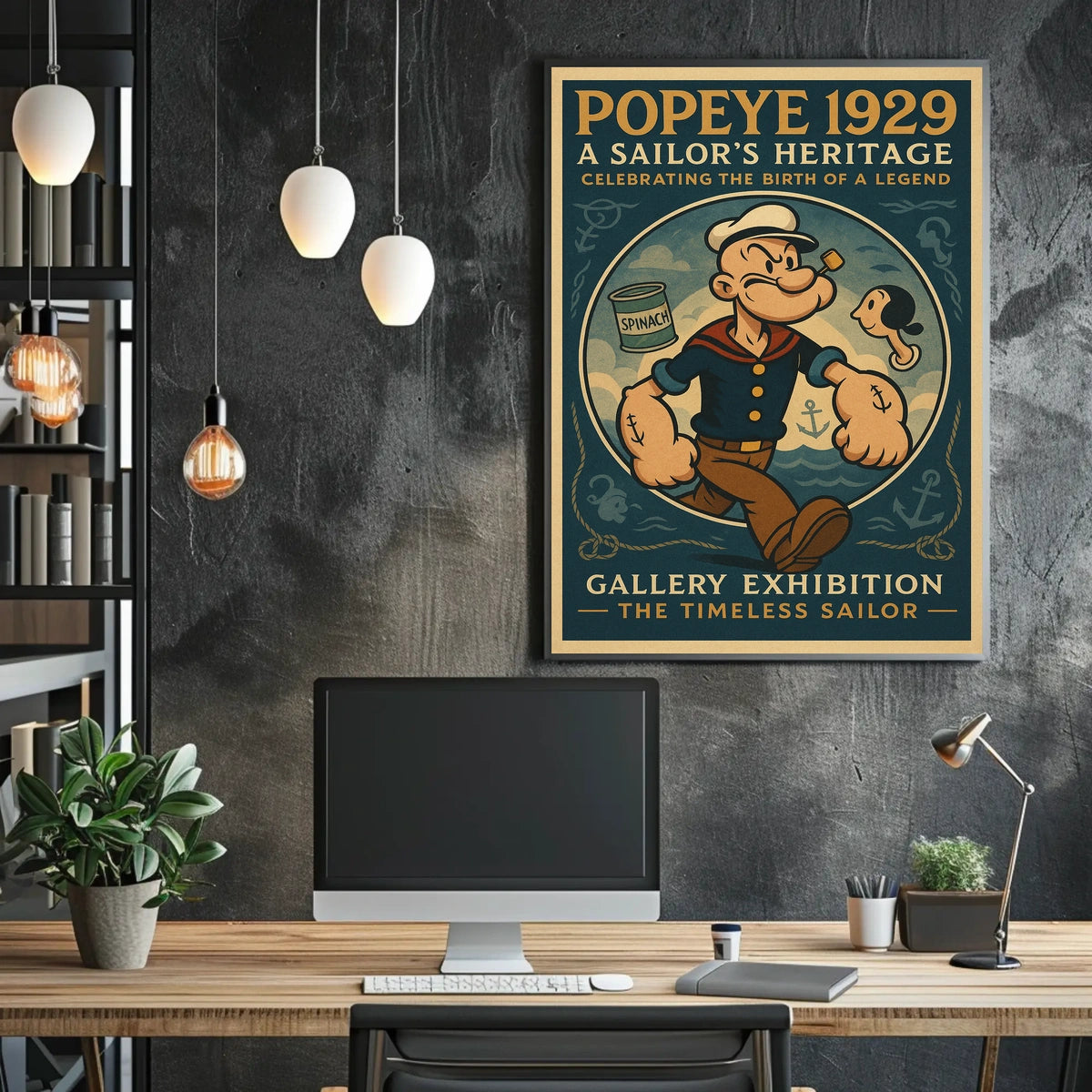 Popeye 1929 Art Poster POP-29