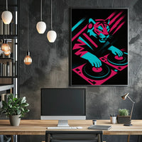 Dj Tiger Vibes Poster