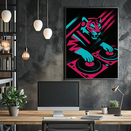 Dj Tiger Vibes Poster