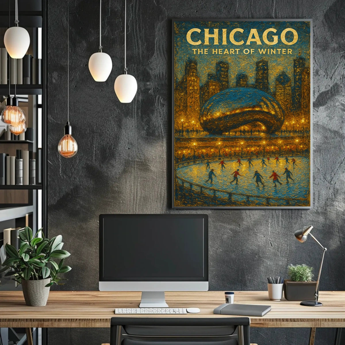 Chicago The Heart Of Winter Poster