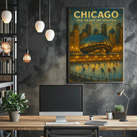 Chicago The Heart Of Winter Poster