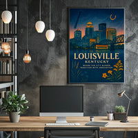 Louisville, Kentucky Tradition Meets Innovation Poster