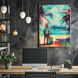 Vintage Art Deco Car Enthusiast Poster