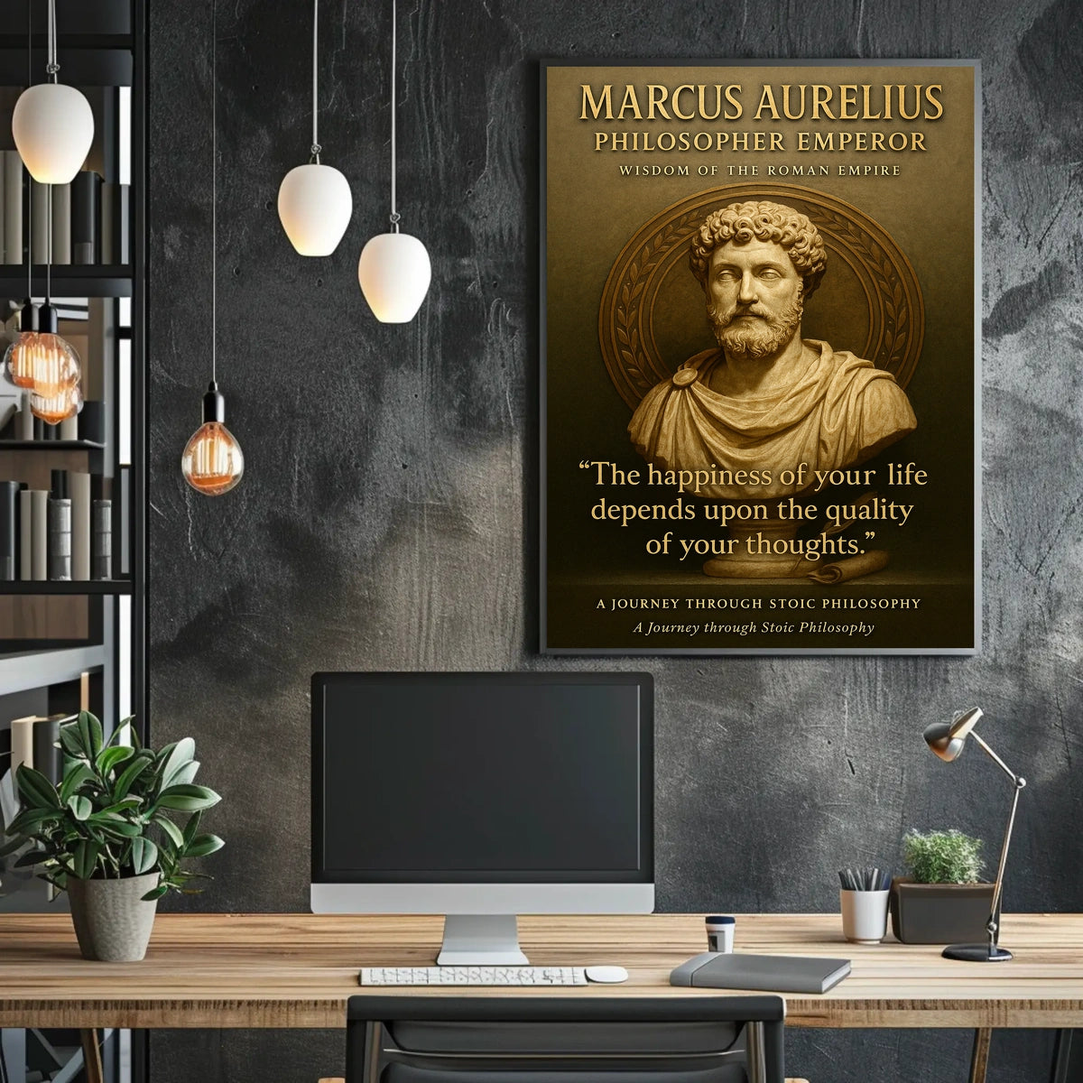 Marcus Aurelius Philosopher Emperor Poster