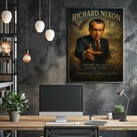 Richard Nixon A Presidency Amidst Change Poster
