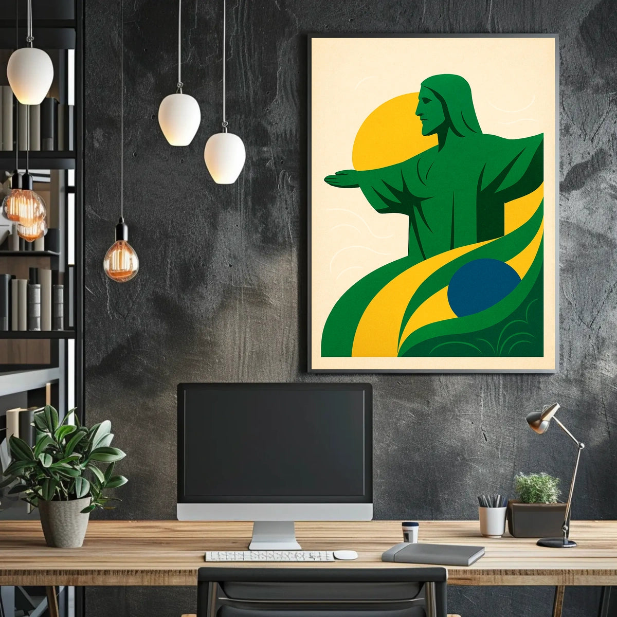 Embrace of Brazil Poster