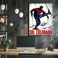 Ski Colorado Poster