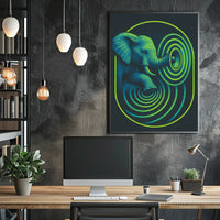 Echoing Elephant Poster