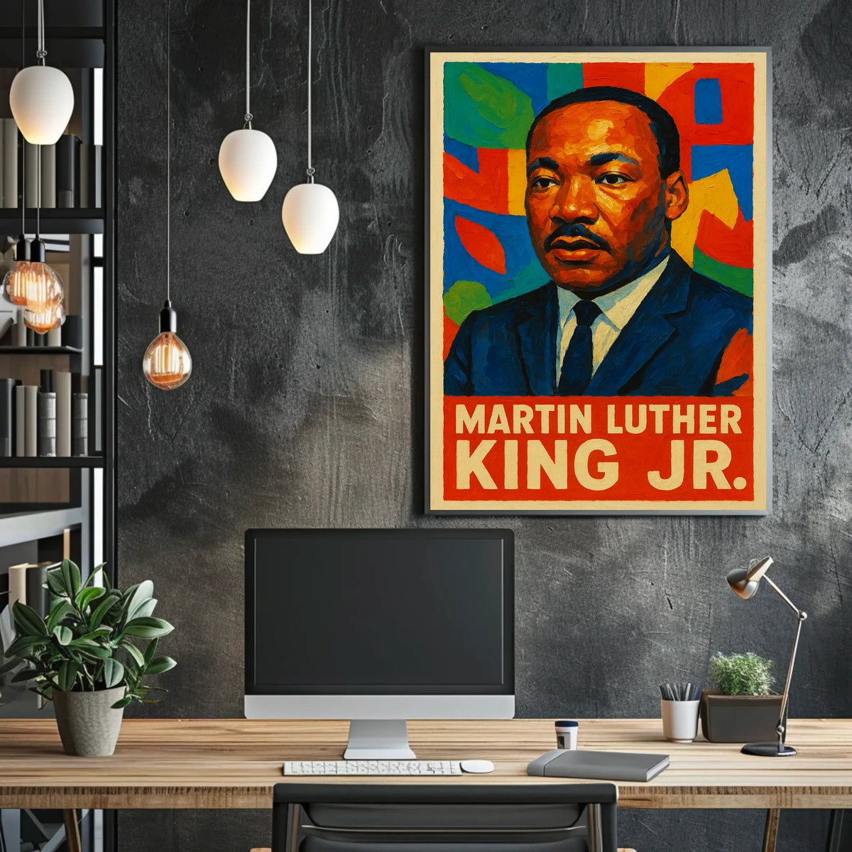 Martin Luther King Jr. Tribute Poster