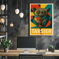 Tarsier Art Poster