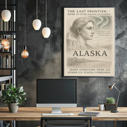 Alaska The Last Frontier Poster