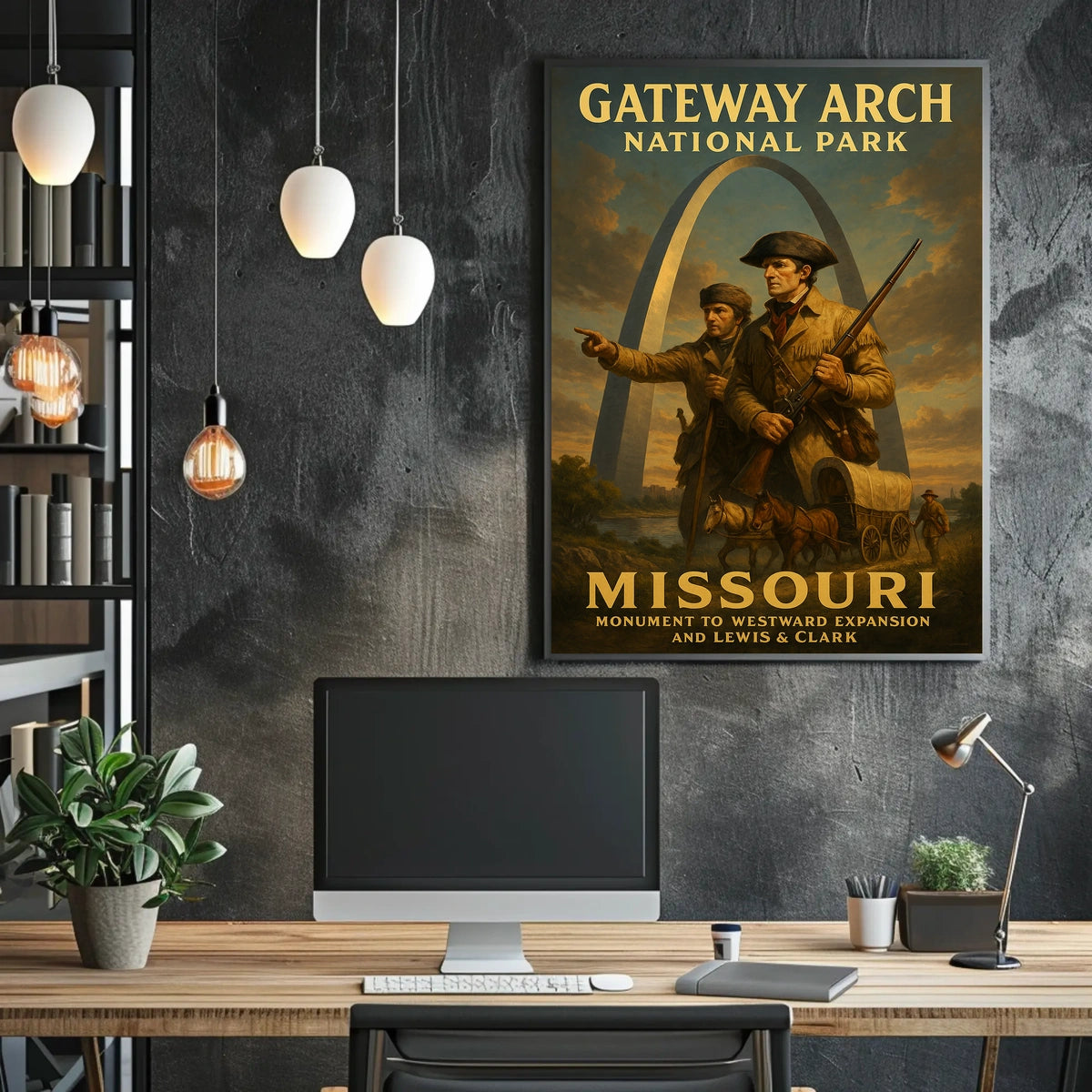 Gateway Arch National Park Monument To Poster