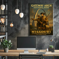 Gateway Arch National Park Monument To Poster