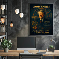 Jimmy Carter Civic Impact Gallery Print Poster PosterGoat