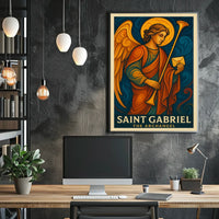 Saint Gabriel the Archangel Poster