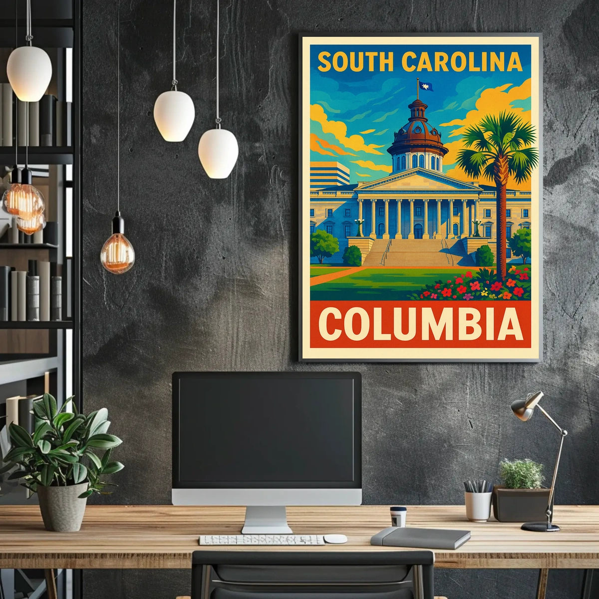 Columbia, South Carolina Poster