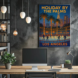 Holiday By The Palms Poster