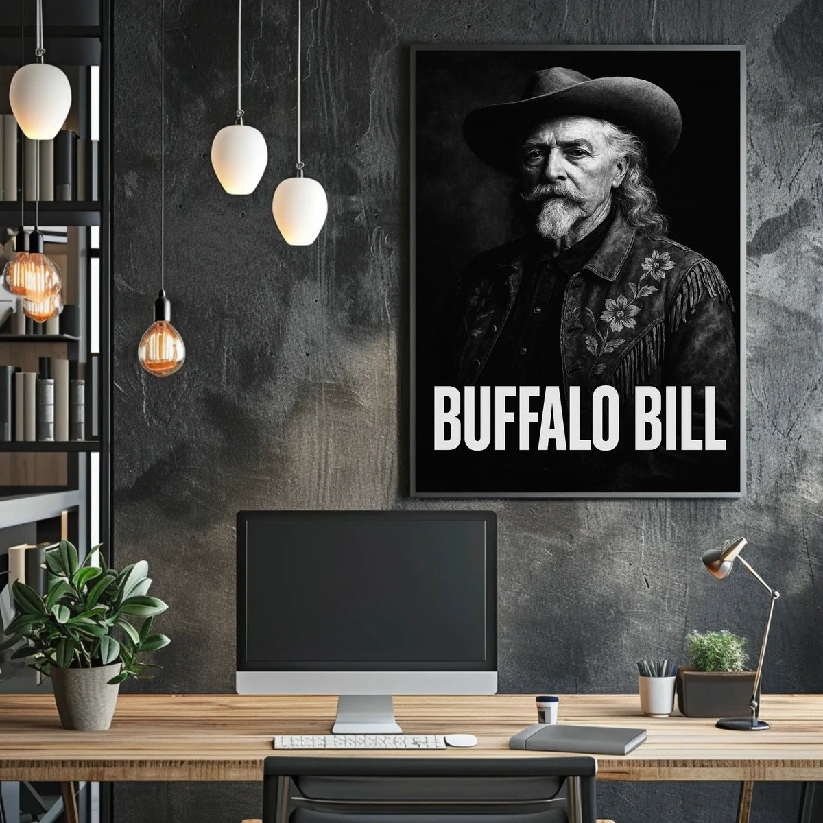 Buffalo Bill Authentic Cultural Heritage Poster