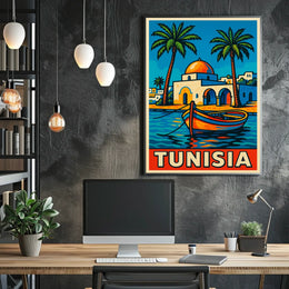 Vibrant Tunisia Poster