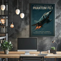 McDonnell Douglas Phantom FG.1 Military Recruitment Poster