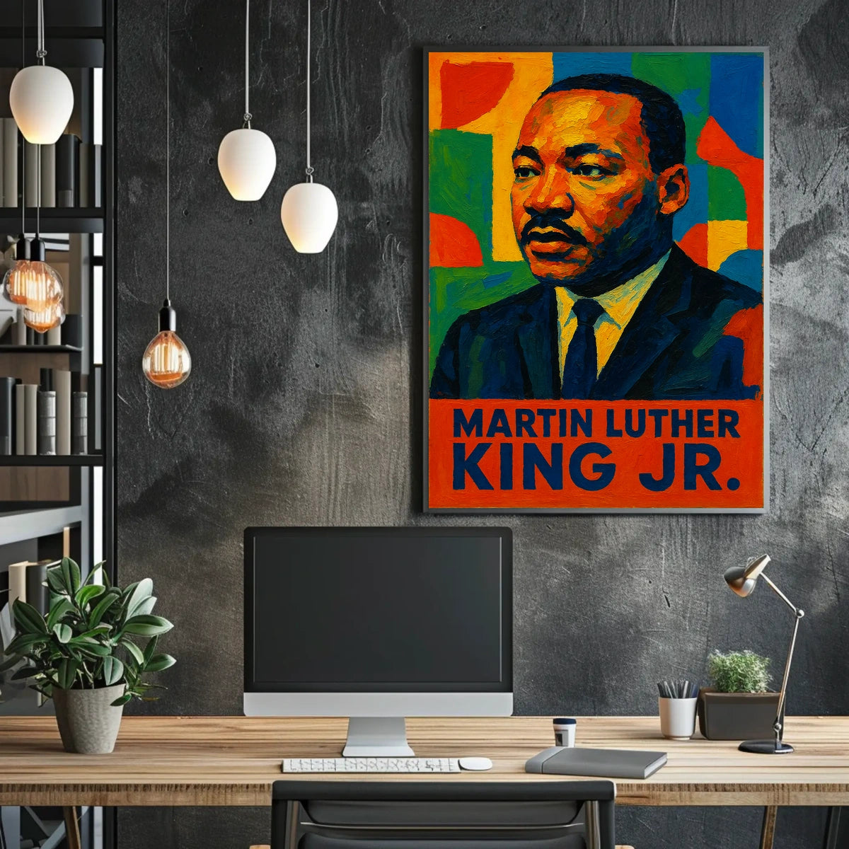 Martin Luther King Jr. Visionary Poster