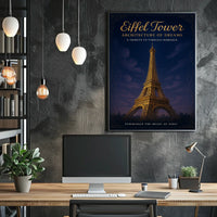 Eiffel Tower Architecture Of Dreams Poster