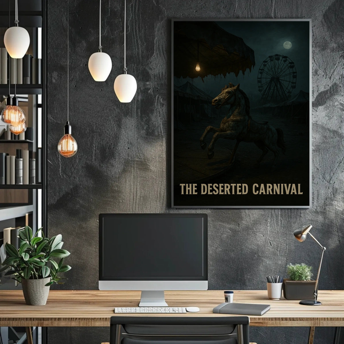 The Deserted Carnival Poster