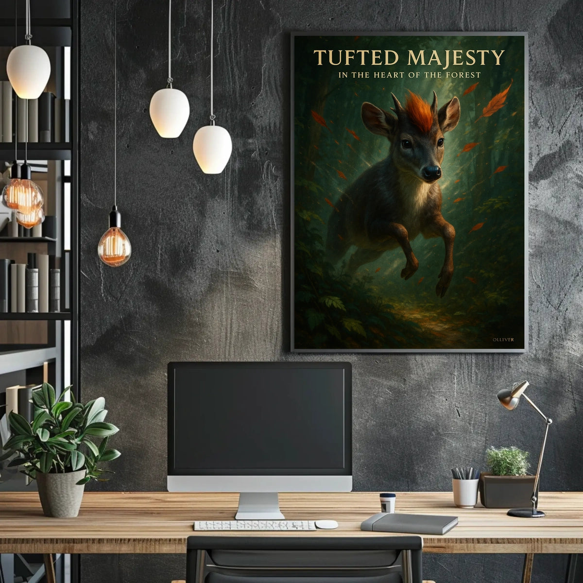 Tufted Majesty Poster