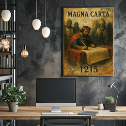 Magna Carta 1215 Poster
