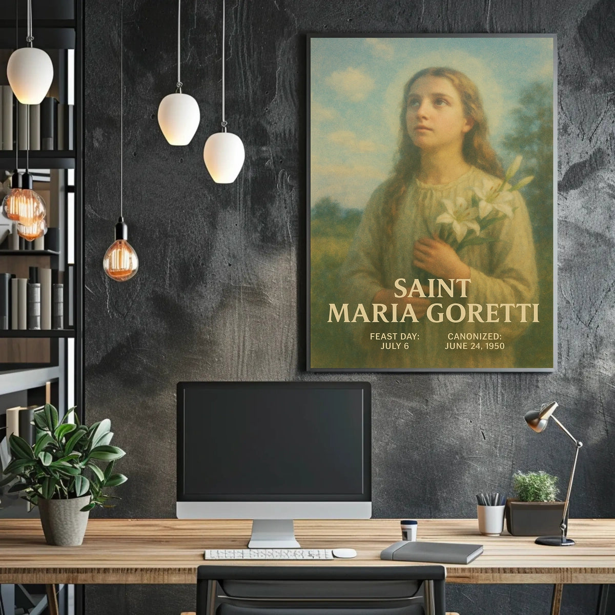 Saint Maria Goretti Poster