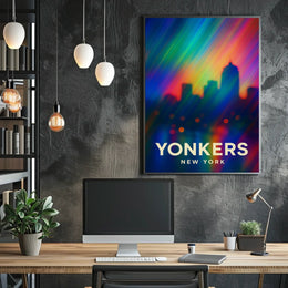 Yonkers Skyline Poster