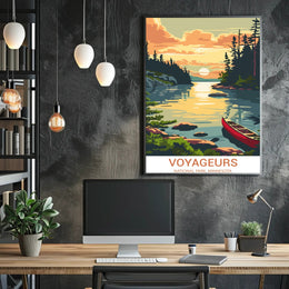 Voyageurs National Park Poster