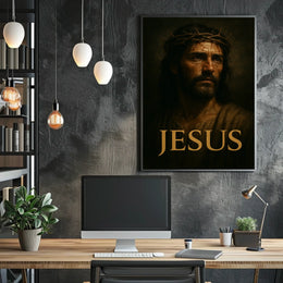 Jesus Crown Of Thorns Poster