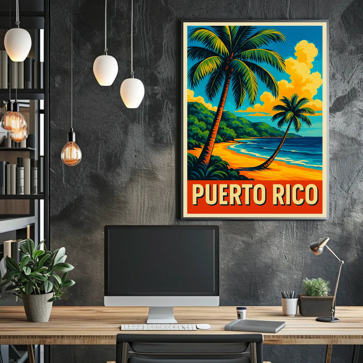 Puerto Rico Paradise Poster