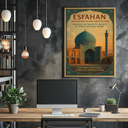 Esfahan Majestic Beauty Of Iran Poster