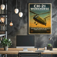 CH-21 Workhorse Engineering Excellence Poster PosterGoat